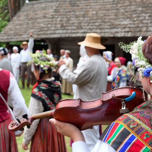 Summer Latvia Folk