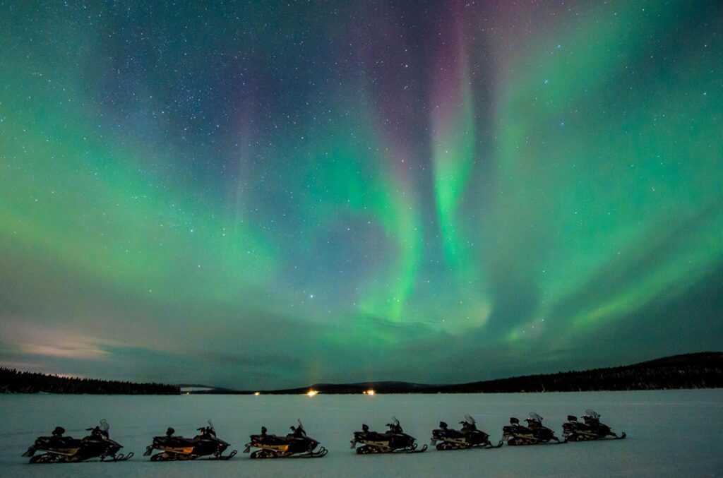Finish Lapland Northern lights