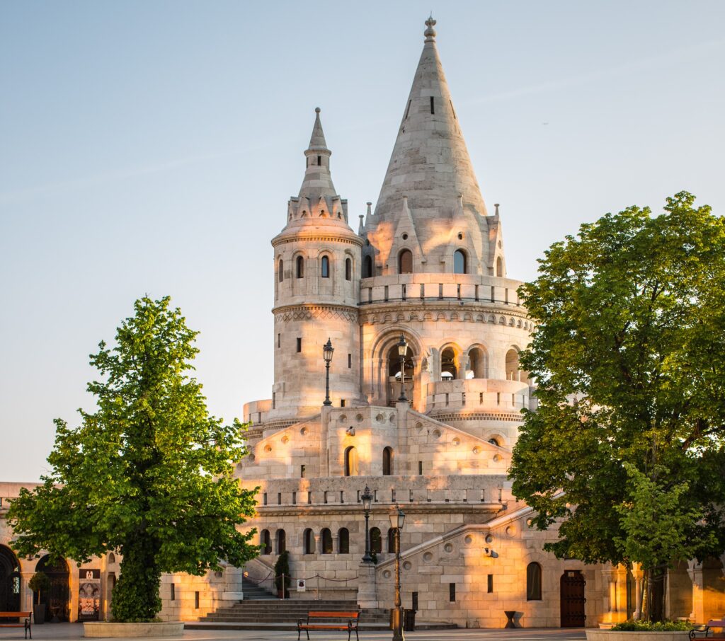 Hungary Fishermans bastion at dawn